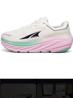 Altra Women's EGO MAX in White Pink Mint Road Running Shoe